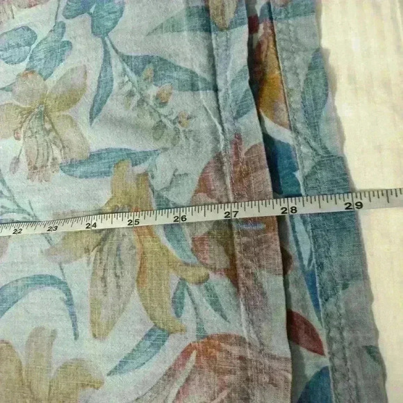 GAP Men’s L Hawaiian Tropical Floral Popover Shirt Y2K Vacay Luau BBQ Picnic - Picture 4 of 4